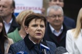 Wybory 2024. Beata Szydło na Rynku Głównym w Krakowie podsumowała kampanię Prawa i Sprawiedliwości