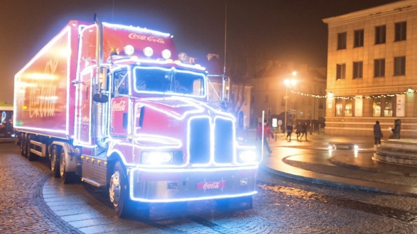 Legendarna ciężarówka Coca-Coli zatrzyma się w środę w Bydgoszczy