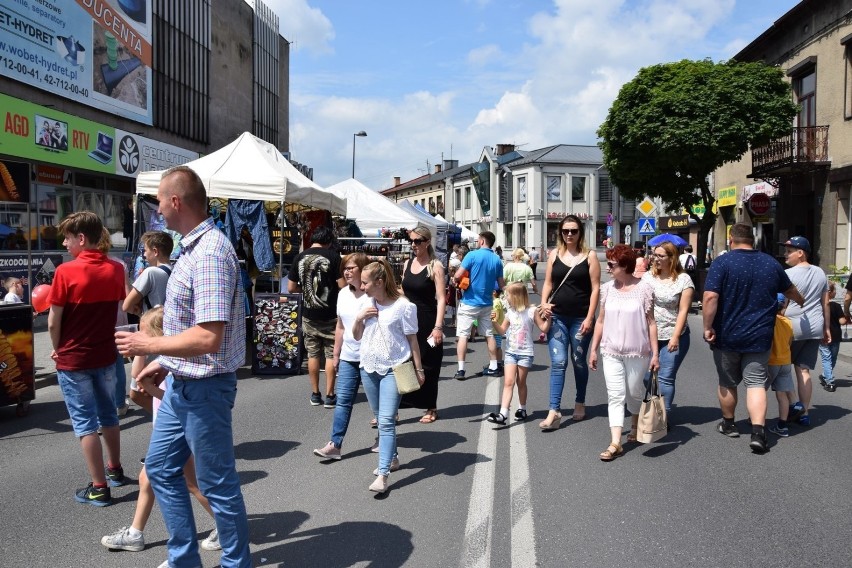 Jarmark Łaski 2019. Łaskowianie na ulicy Żeromskiego [zdjęcia]