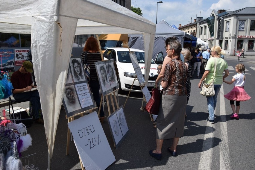 Jarmark Łaski 2019. Łaskowianie na ulicy Żeromskiego [zdjęcia]