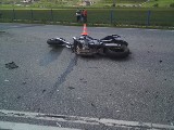 Wypadek w Mąkowarsku. Kolejny motocyklista poniósł śmierć na miejscu