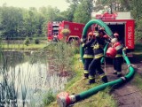 Ćwiczenia strażaków "Las 2018" w nadleśnictwie Kłobuck ZDJĘCIA