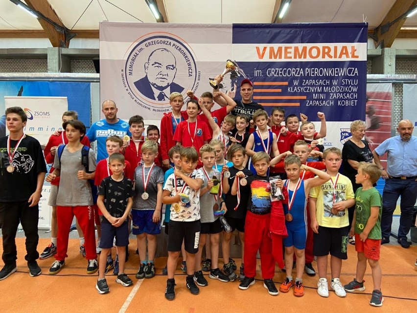 Worek medali przywieźli zapaśnicy ZKS Radomsko z Memoriału Pieronkiewicza w Raciborzu