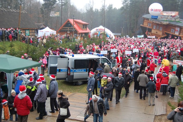 Prawie trzy tysiące Mikołajów zjechało w tym roku do Szymbarka