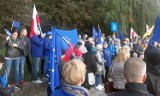 Manifestacja w Stargardzie. "Zostajemy w UE!" 