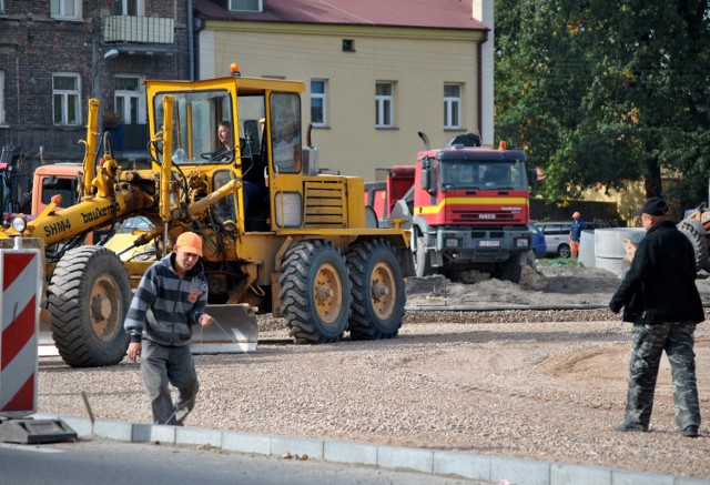 Nowe rondo na ul. Krochmalnej umożliwi dojazd do stadionu miejskiego