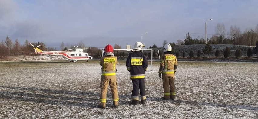 Sokólscy strażacy wspierają logistycznie mundurowych strzegących polskiej granicy 