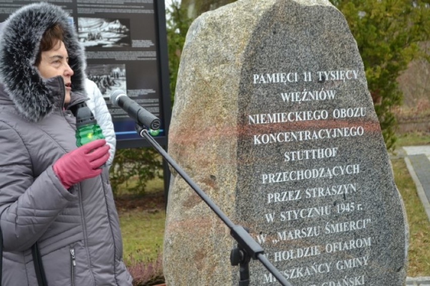 Halina Drozd z Pruszcza Gdańskiego, córka jednego z uczestników Marszu Śmierci, przypomniała tamte tragiczne dni