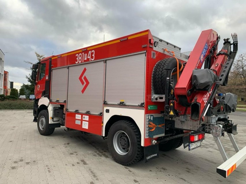 Nowy wóz strażaków z Leszna. Drugi w tym roku