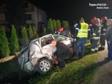 Wypadek w Zasolu Bielańskim: 61-letnia kobieta została ciężko ranna [ZDJĘCIA]