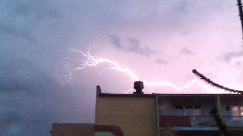 Burza w Szczecinie: Tym razem spokojnie [zdjęcia]