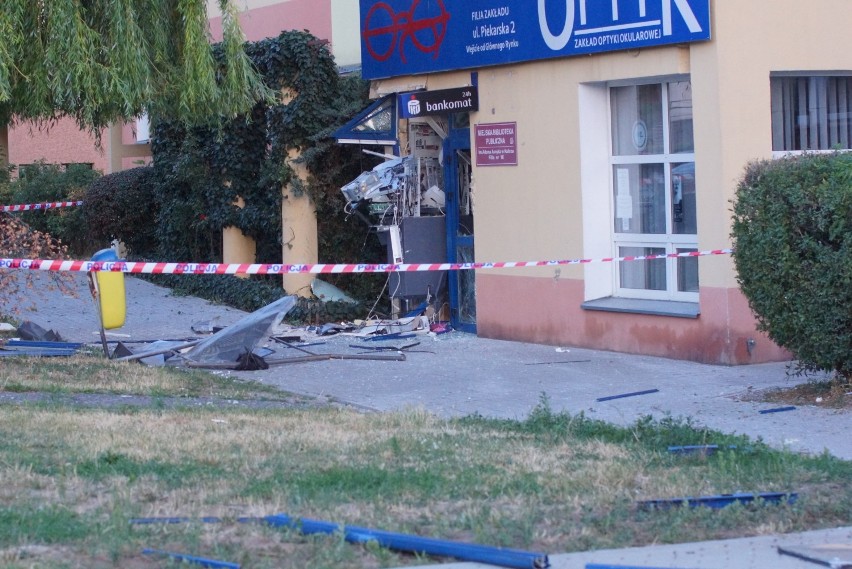 Polija zatrzymała sprawców wysadzenia bankomatu na ulicy Wyszyńskiego w Kaliszu