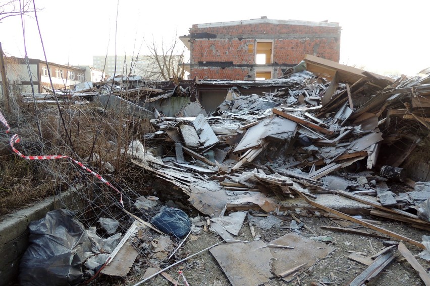 Rozbiórka budynków przy ulicy Gagarina została wstrzymana po...