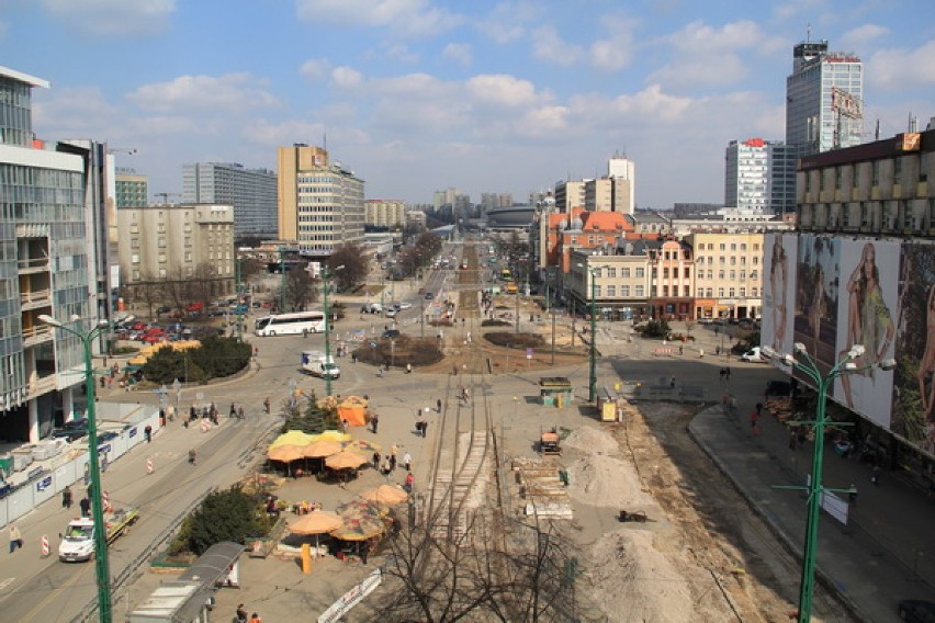 Przebudowa rynku w Katowicach