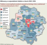 W regionie łódzkim mieszka 830 milionerów