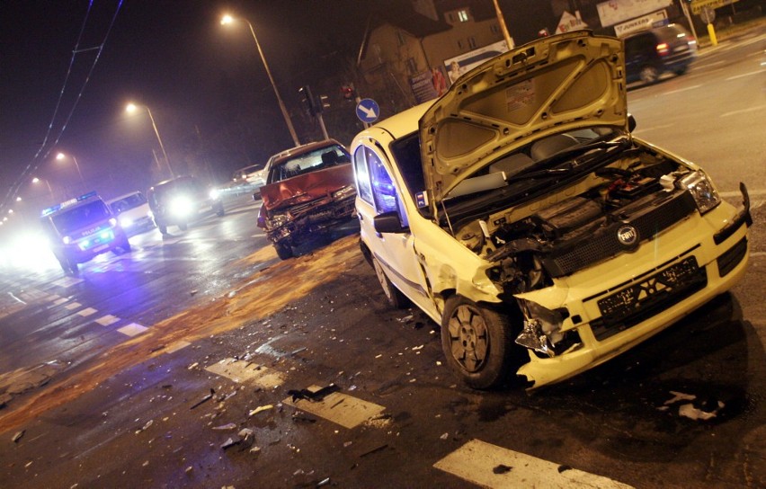 Wypadki w Lublinie: Osiem osób rannych (ZDJĘCIA)