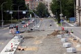 Trwa przebudowa ulicy Pocztowej w Legnicy, zobaczcie aktualne zdjęcia i film