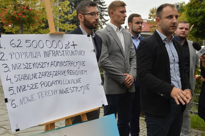 Patryk Marjan proponuje połączenie miasta i gminy Bełchatów