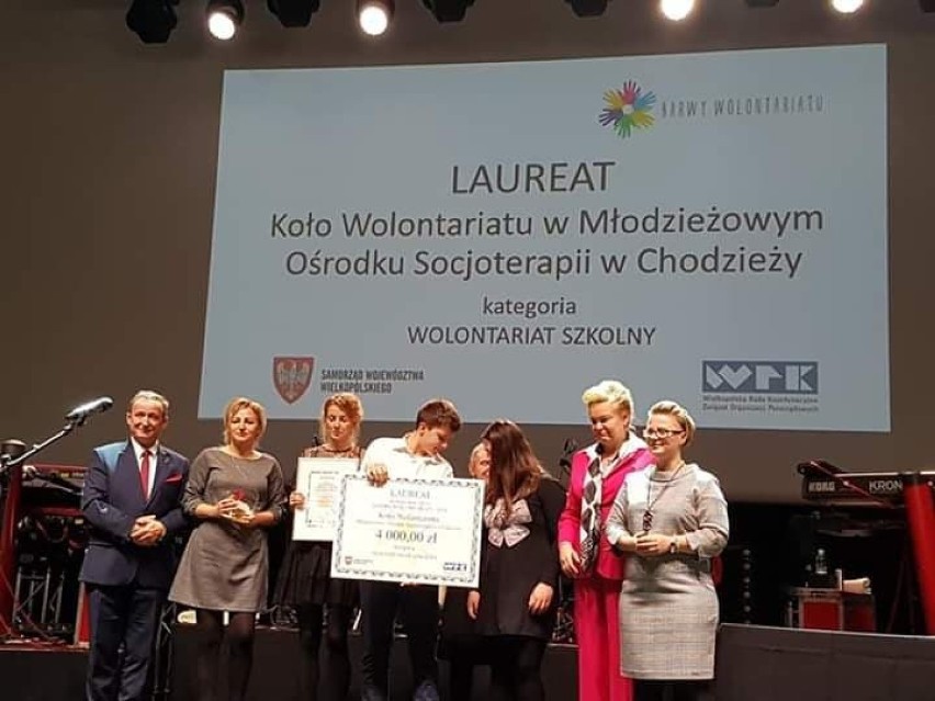 Barwy Wolontariatu: MOS w Chodzieży i Oliwia Gursz docenieni w konkursie dla wolontariuszy