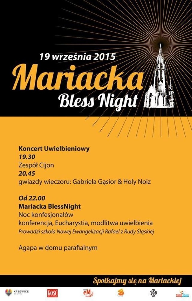 Noc pełna blasku - Mariacka Bless Night 2015