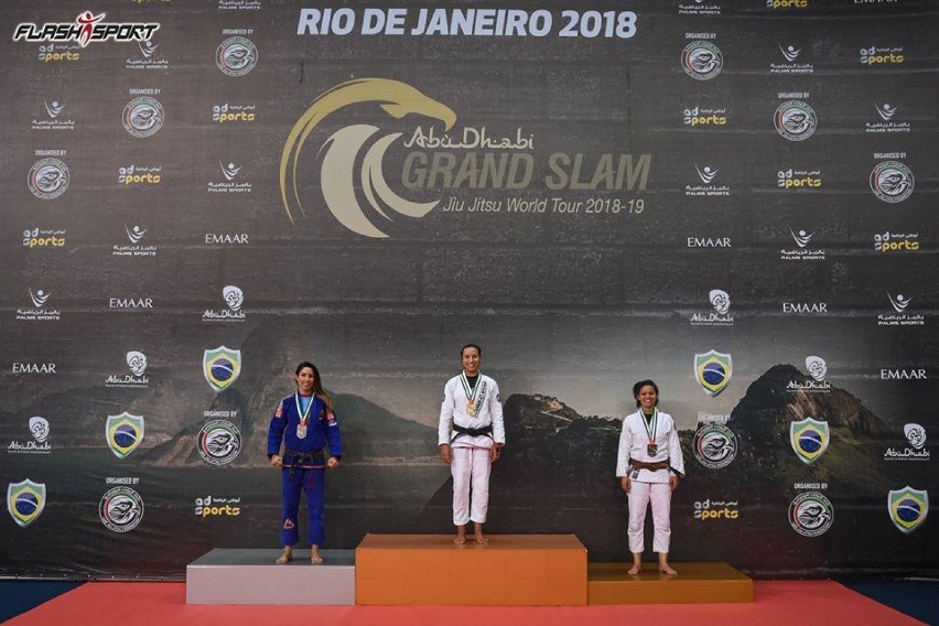 Joanna Ziobronowicz z Wejherowa wywalczyła złoto na turnieju czarnych pasów w Brazylii w Jiu-Jitsu