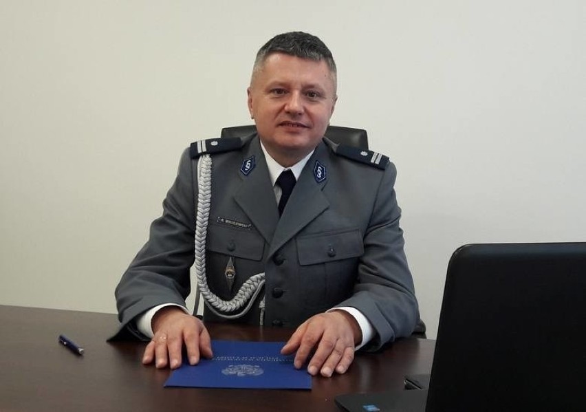 Krzysztof Mikułowski, komendant KMP Piotrków...