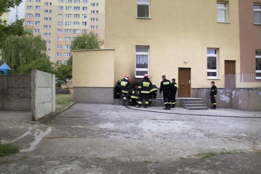 Pożar w przedszkolu przy ulicy Widok w Kaliszu