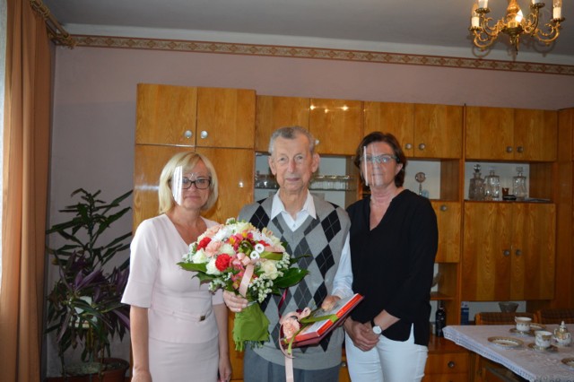 Pan Antoni Bzyl świętował jubileusz 90-tych urodzin