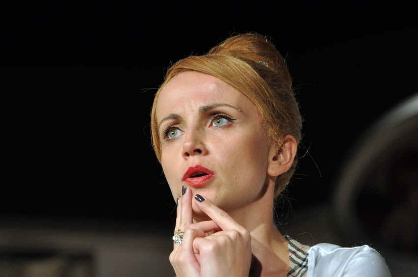 Katarzyna Zielińska wielokrotnie występowała na scenie...