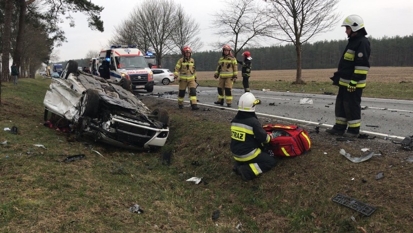 PILNE! Poważny wypadek koło Białego Boru Cztery osoby ranne