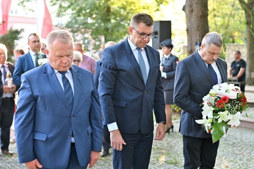 Burmistrz Sandomierza Marcin Marzec i przewodniczący Rady...