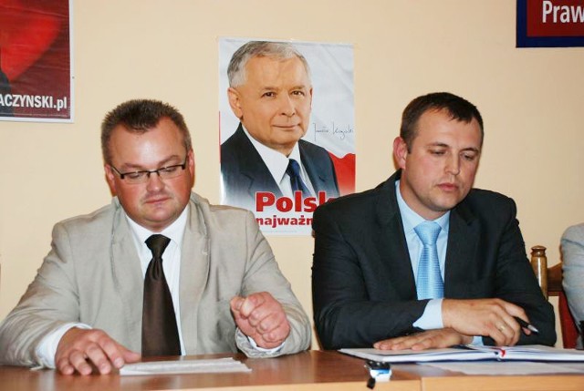 Tomasz Oleksyn i Sławomir Zawada &#8211; kandydaci PiS do foteli wójta gminy Zgorzelec  i burmistrza Zgorzelca