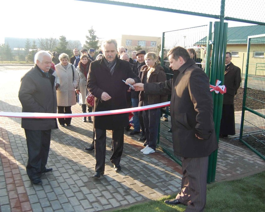 Otwarto kompleks boisk sportowych w Miłoradzu