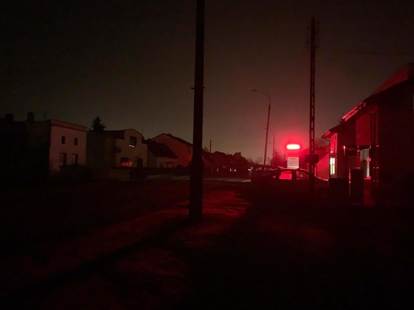 Ulica Rogozińska w Wągrowcu całkowicie ciemna