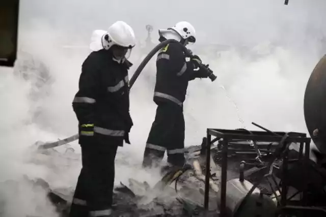 Tragiczny pożar w Bydgoszczy. Jedna osoba nie żyje