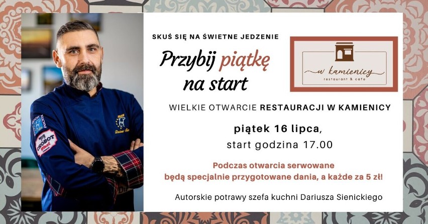 Przybij piątkę na start. W mieście otwiera się nowa restauracja