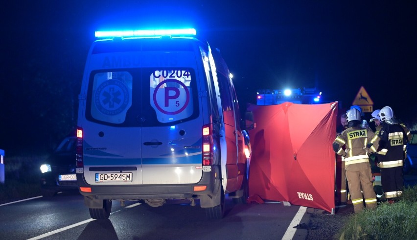 Tragiczny wypadek w Łasinie. Nie żyje rowerzysta