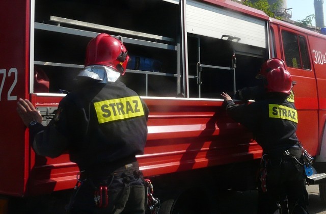 Pożar w Zelgoszczy: Płonął budynek gospodarczy