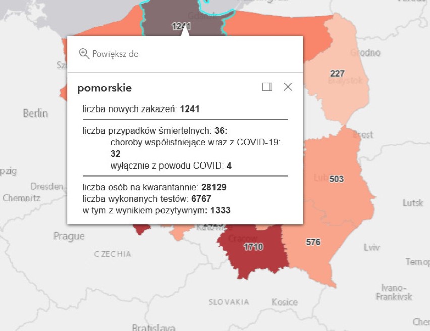 Rekord zgonów w czwartej fali koronawirusa - 22.12.2021 r.