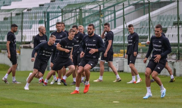 Lechia trenuje przed meczem z Broendby IF