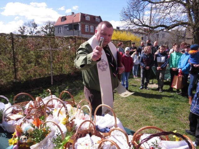 W sobotę, 16 kwietnia przed Domem Harcerza w Brodnicy poświęcono pokarmy. Tego dnia wybrano także komendanta Hufca ZHP Brodnica