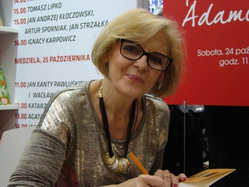 Małgorzata Gutowska-Adamczyk podpisywała swoje książki na...