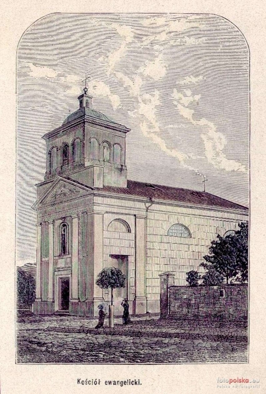 Lata 1834-1893, Radom, ulica Reja 6. Kościół ewangelicki...