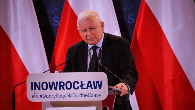 - Chcę podkreślić, że musimy i chcemy być w UE - mówił w Inowrocławiu Jarosław Kaczyński