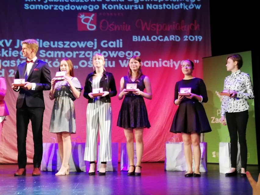 Elbląg  w Białogardzie reprezentowała ósemka laureatów...