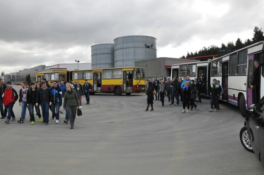 Częstochowa: Uczniowie odwiedzili tereny specjalnej strefy ekonomicznej [FOTO]