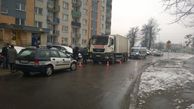 Śmiertelne potrącenie na Czernika w Łodzi