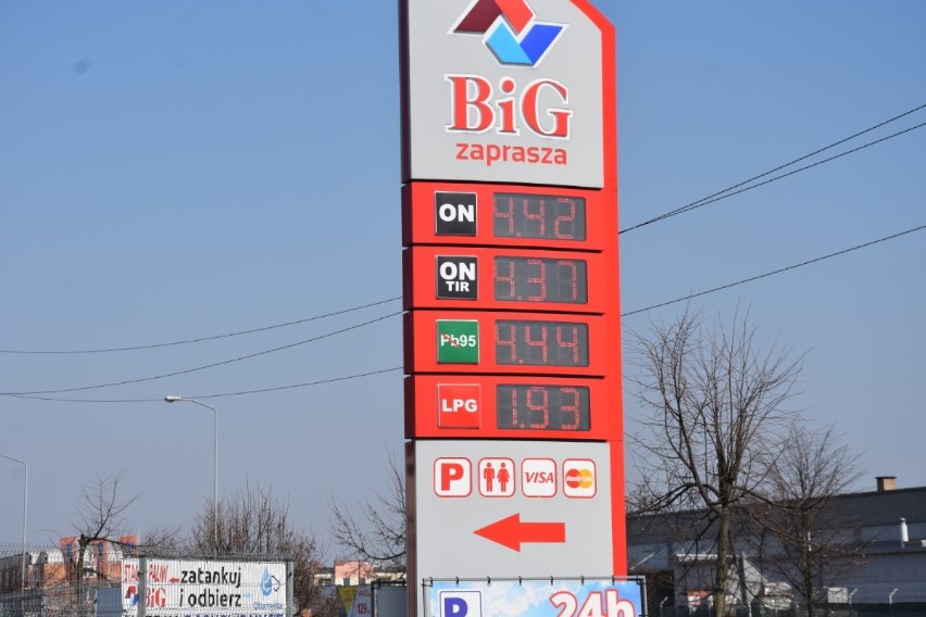 Ceny paliwa idą w dół. Ile dziś kosztuje na wągrowieckich stacjach? [ZDJĘCIA] 