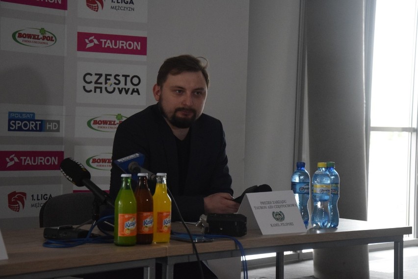 Konferencja Tauron AZS-u Częstochowa [ZDJĘCIA] Klub wprowadza plan naprawczy, chce porozumieć się z wierzycielami