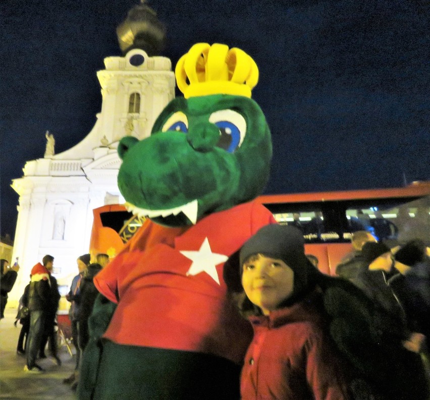 Wisła Kraków. „Nigdy nie zginie”, czyli wiślacka Smoczyca z wizytą w Wadowicach [ZDJĘCIA]